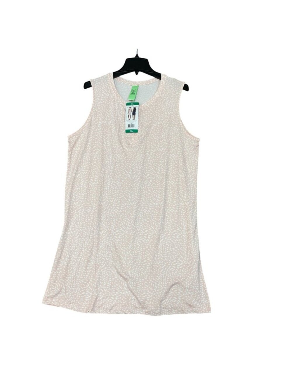 NWT Honeydew Women's XL Sleeveless Sleep Tank Dress Pink Pattern B1460